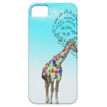 Matching giraffe love heart iphone covers casemate cases