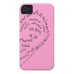 Matching heart pair iphone covers casemate cases