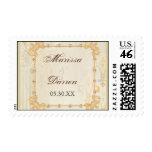 Matching Postage - Fleur di Lys Damask 2 Cream