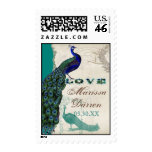 Matching Postage - Vintage Peacock 5 Love