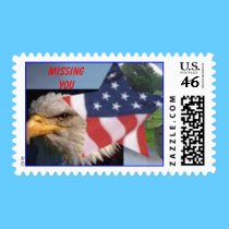 Matching Postcard Postage stamps