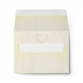 Matching Vintage Parchment Paper Style Envelopes envelope