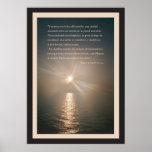 Mateo 5: 14-16 con Borde Print