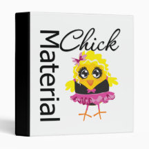 Material Chick 3 Ring Binder