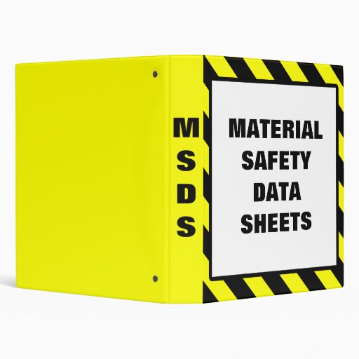 Msds Binders, Custom Msds 3 Ring Binder Designs