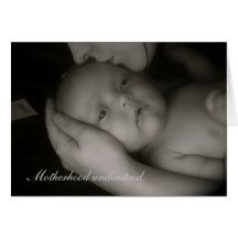 Maternidad entendida tarjetas
