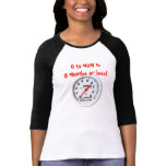 Maternity Racer Tee "0 to MOM in 9 months or less! t-shirts