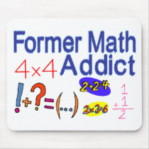 Math Addict Mouse Pads