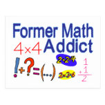 Math Addict Post Card