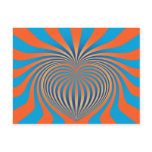 MATH ART HEART postcard