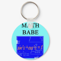 MATH BABE keychains