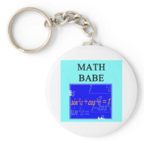 MATH BABE KEYCHAIN