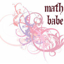 Math Babe photo sculptures