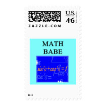 MATH BABE postage