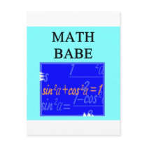 MATH BABE postcards