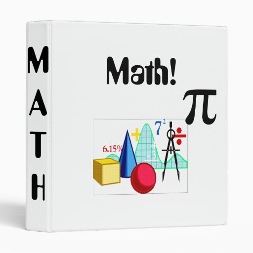 Math Binder | Zazzle