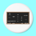 Math blackboard magnets
