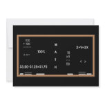 Math blackboard personalized announcement