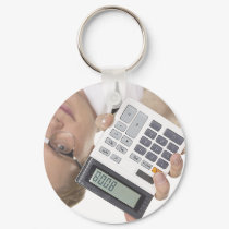 Math Calculator Humor keychains by GeeksRUs Math Calculator Humor keychains