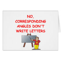MATH GREETING CARD