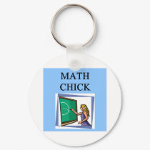 MATH CHICK keychains