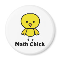 Math Chick Magnets