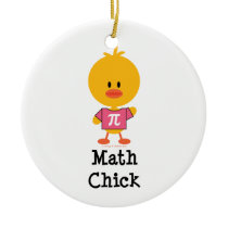 Math Chick Ornament