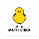 Math Chick posters by chicktshirts8 Math Chick posters