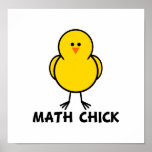 Math Chick Posters