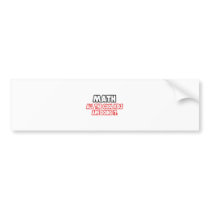 Math...Cool Kids bumper stickers