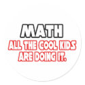 Math...Cool Kids stickers