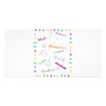 Math Design Picture Card