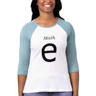 Math, e shirt