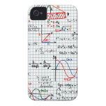 Math Formulas Numbers iPhone 4 Case