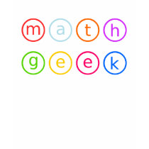 Math Geek (bubble) T-shirts