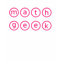 Math Geek (bubble) T-shirts
