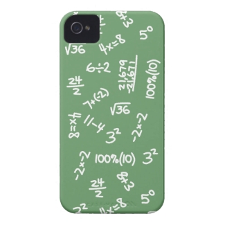 Math Geek Fun Mathematical Equations iphone 4 Case