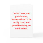 math geek love pick up line cards