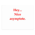 math geek love pick up line post card