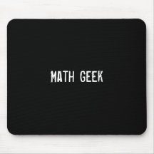 Math Geek Mouse Mat