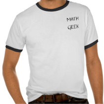 Math Geek - Pocket T-shirt