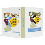 Math humor. Crunchy numbers bird BINDER