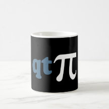 Math Humor - Cute Tee Pi Mugs