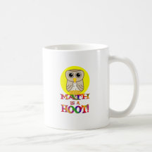 Math is a Hoot Coffee Mugs