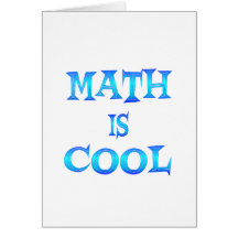Math is Cool Card