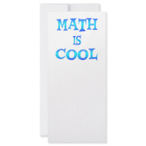 Math is Cool rack cards