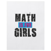 Math is for girls flyers by Creativethought Math is for girls flyers