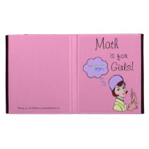 Math is for Girls Ipad Case