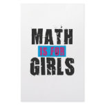 Math is for girls stationery