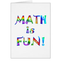 Math is Fun Greeting Cards